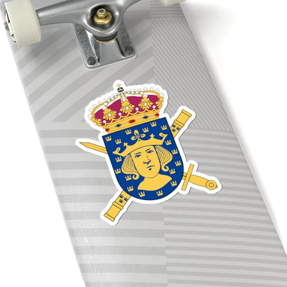 Överkommendanten i Stockholm vapen (Sweden) (Coat of Arms) STICKER Vinyl Kiss-Cut Decal - The Sticker Space