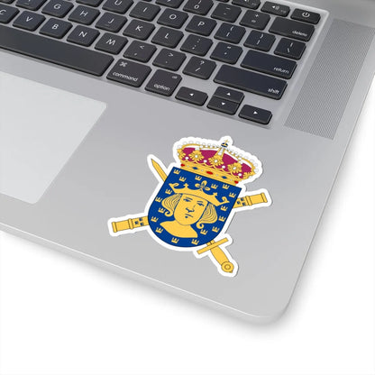 Överkommendanten i Stockholm vapen (Sweden) (Coat of Arms) STICKER Vinyl Kiss-Cut Decal - The Sticker Space