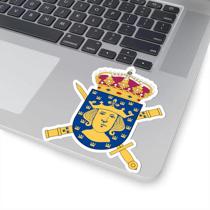 Överkommendanten i Stockholm vapen (Sweden) (Coat of Arms) STICKER Vinyl Kiss-Cut Decal - The Sticker Space