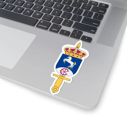 Verkstadsadministrativt centrum vapen (Sweden) (Coat of Arms) STICKER Vinyl Kiss-Cut Decal - The Sticker Space