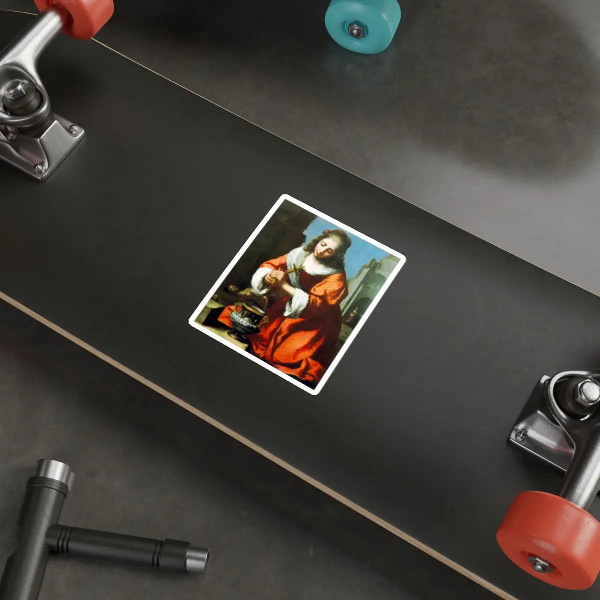 SKU:18969962126395940658 Sticker types:White Shape:Die-Cut Sizes:4" × 4"