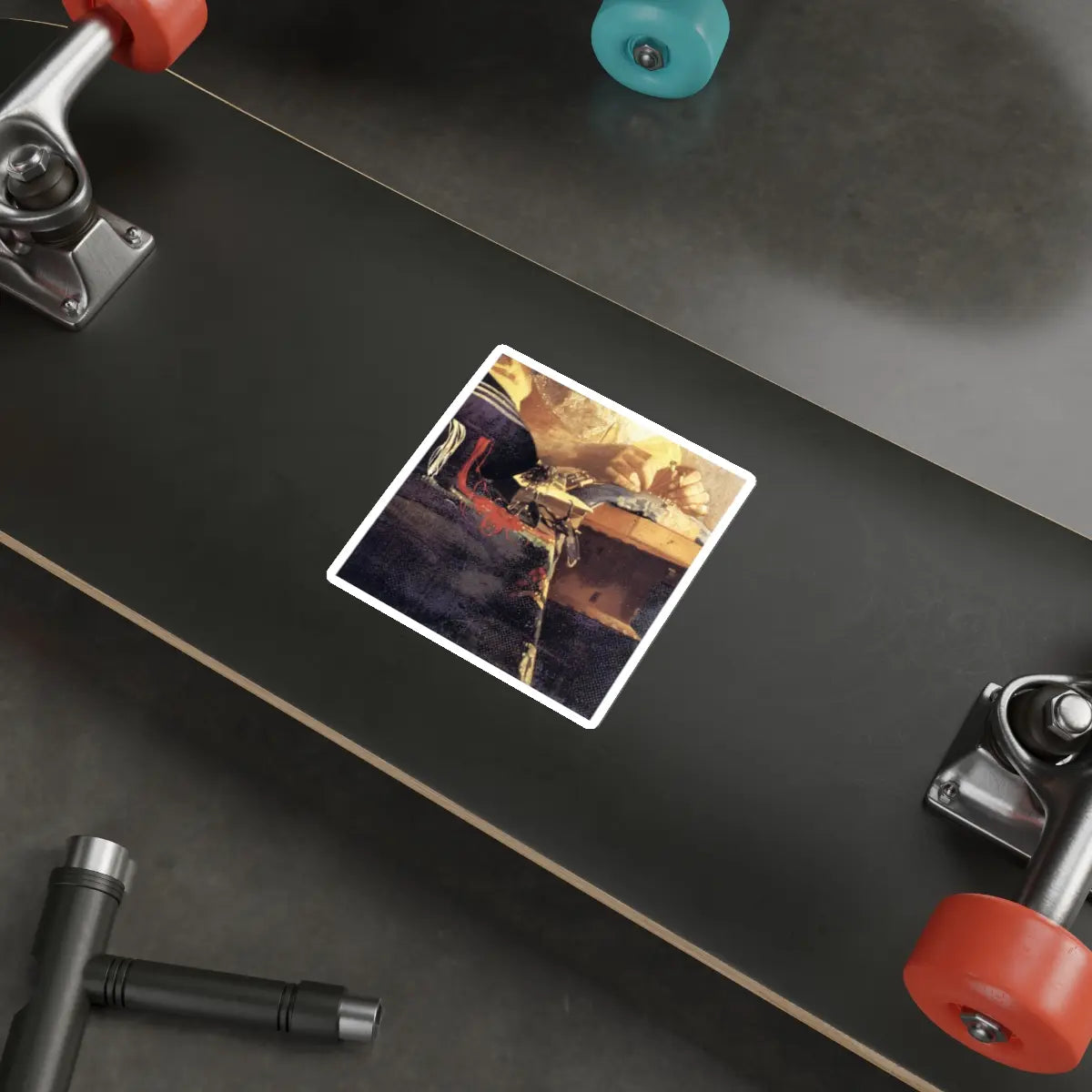 SKU:29820422331839193737 Sticker types:White Shape:Die-Cut Sizes:4" × 4"