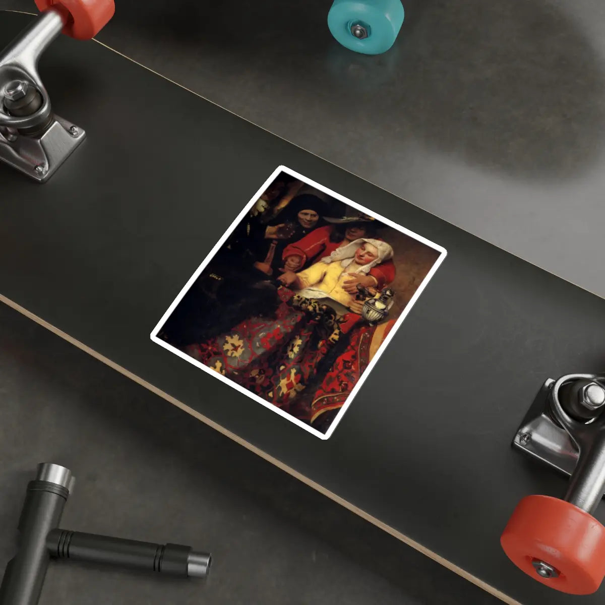 SKU:14670023199749030056 Sticker types:White Shape:Die-Cut Sizes:6" × 6"