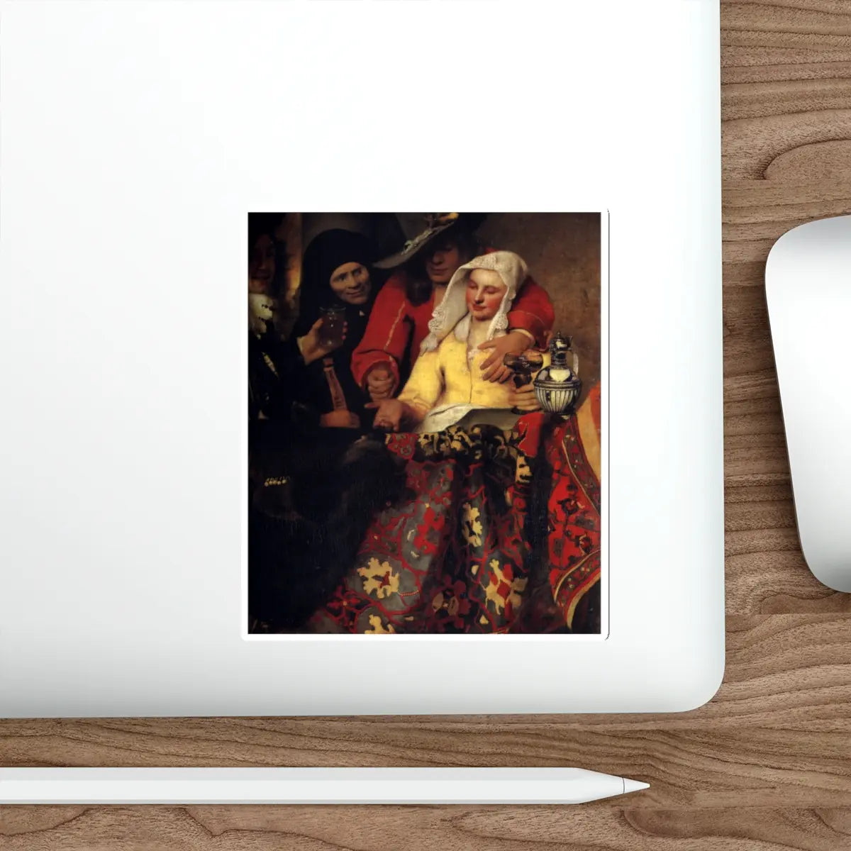 SKU:24712523332059940785 Sticker types:White Shape:Die-Cut Sizes:5" × 5"