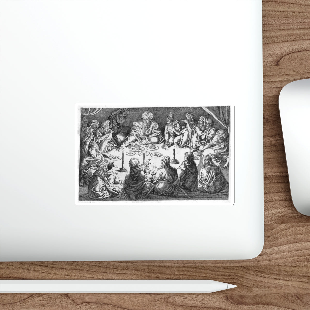 VERMEYEN, Jan Cornelisz - Oriental Meal (Artwork) STICKER Vinyl Die-Cut Decal-The Sticker Space