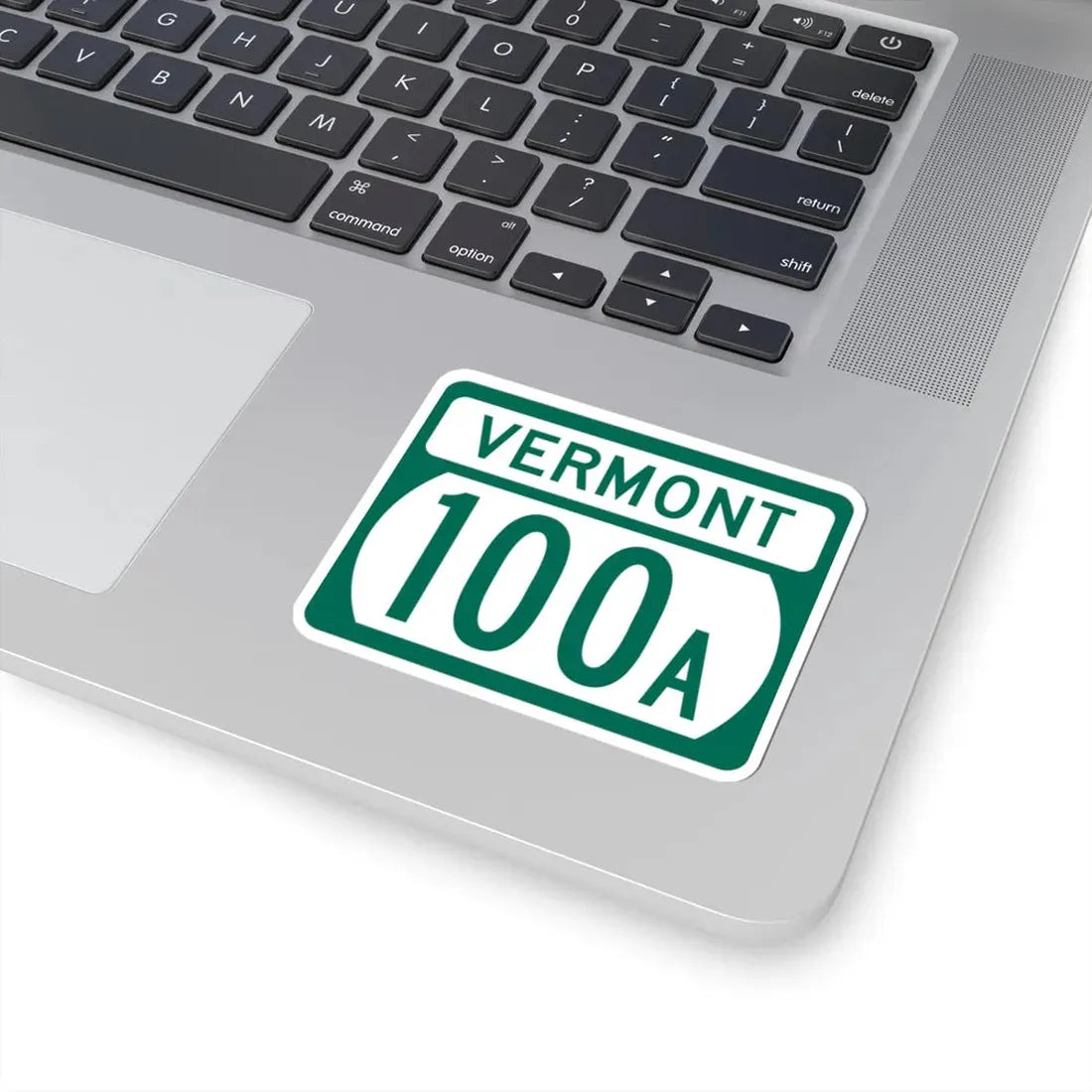 Vermont 100A (Vermont) (Road Sign) STICKER Vinyl Kiss-Cut Decal - The Sticker Space