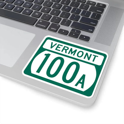 Vermont 100A (Vermont) (Road Sign) STICKER Vinyl Kiss-Cut Decal - The Sticker Space