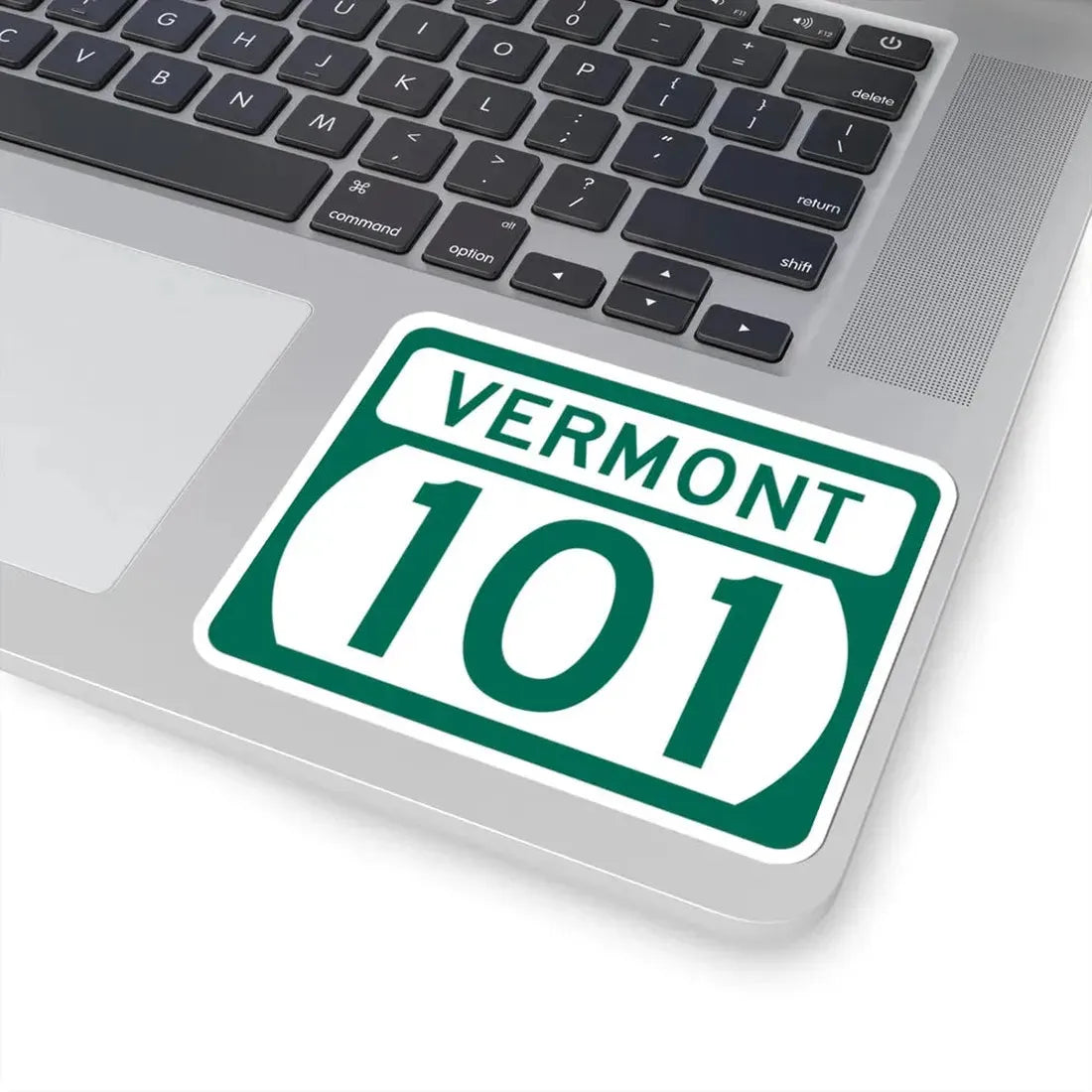 Vermont 101 (Vermont) (Road Sign) STICKER Vinyl Kiss-Cut Decal - The Sticker Space