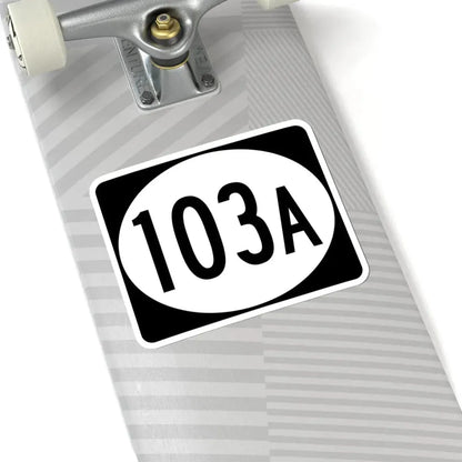 Vermont 103A (Vermont) (Road Sign) STICKER Vinyl Kiss-Cut Decal - The Sticker Space