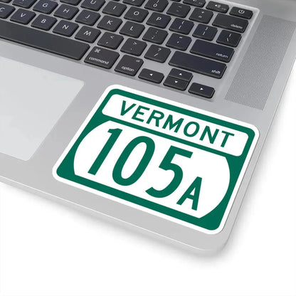 Vermont 105A (Vermont) (Road Sign) STICKER Vinyl Kiss-Cut Decal - The Sticker Space