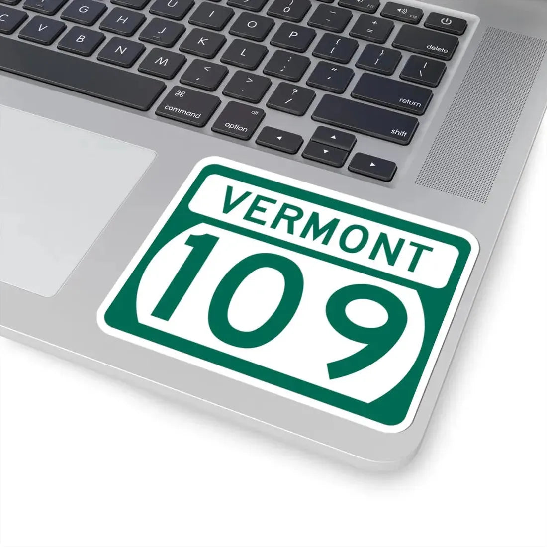 Vermont 109 (Vermont) (Road Sign) STICKER Vinyl Kiss-Cut Decal - The Sticker Space