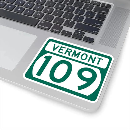 Vermont 109 (Vermont) (Road Sign) STICKER Vinyl Kiss-Cut Decal - The Sticker Space