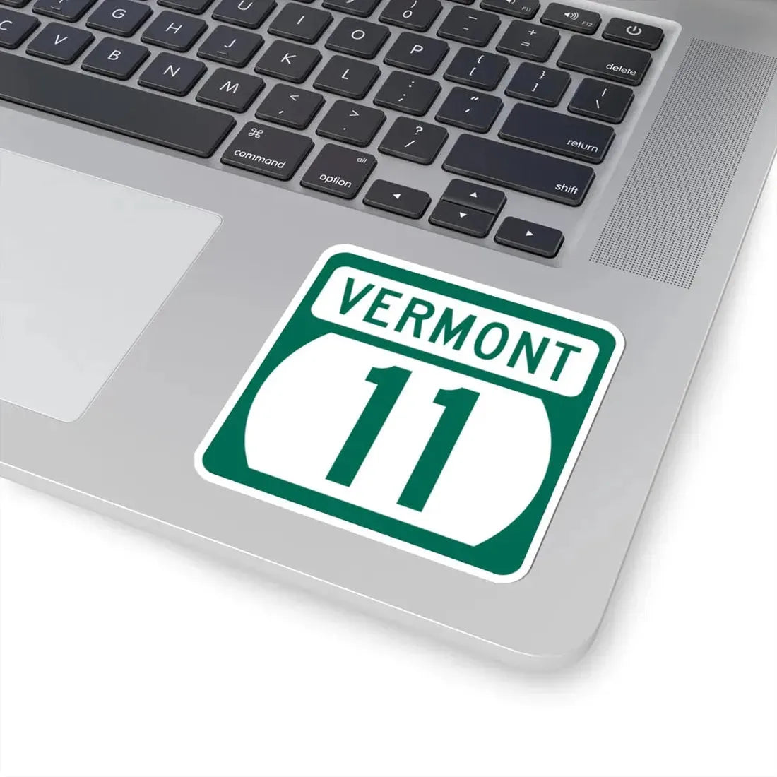 Vermont 11 (Vermont) (Road Sign) STICKER Vinyl Kiss-Cut Decal - The Sticker Space