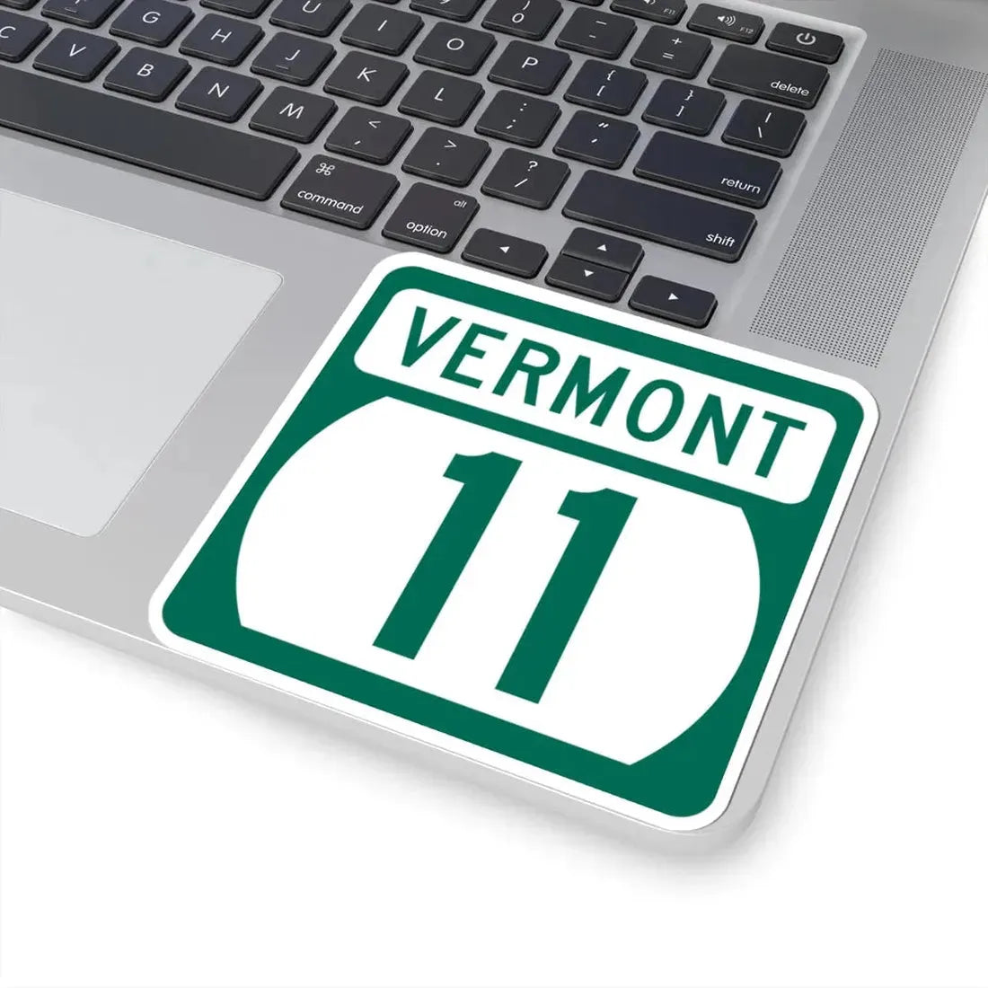Vermont 11 (Vermont) (Road Sign) STICKER Vinyl Kiss-Cut Decal - The Sticker Space