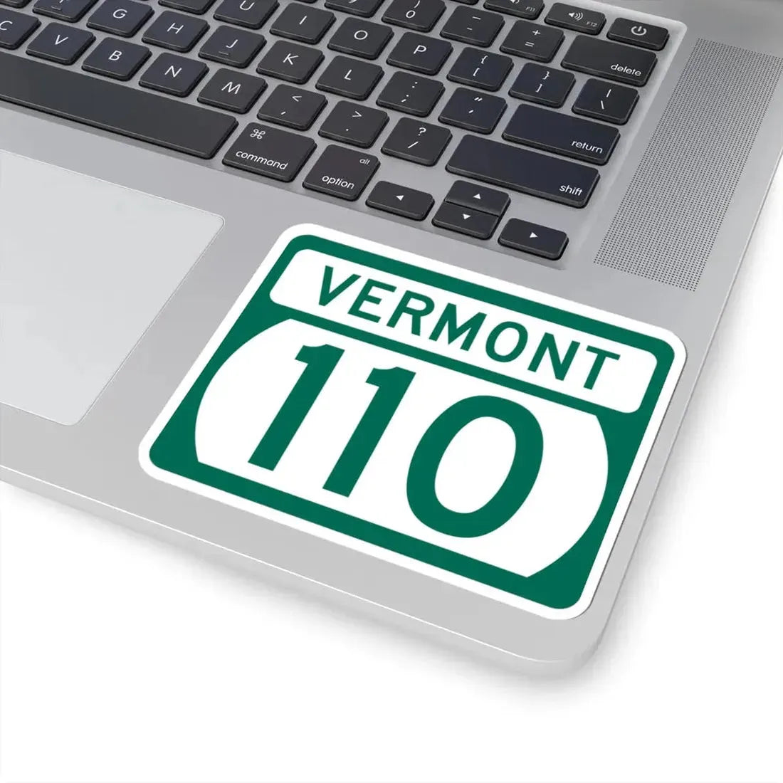 Vermont 110 (Vermont) (Road Sign) STICKER Vinyl Kiss-Cut Decal - The Sticker Space
