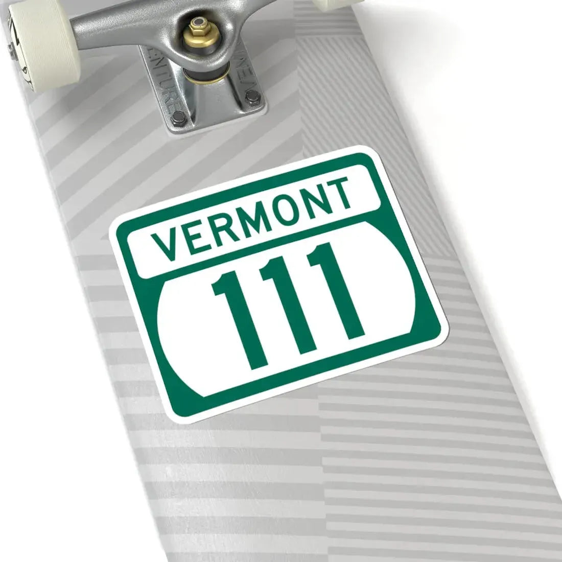 Vermont 111 (Vermont) (Road Sign) STICKER Vinyl Kiss-Cut Decal - The Sticker Space