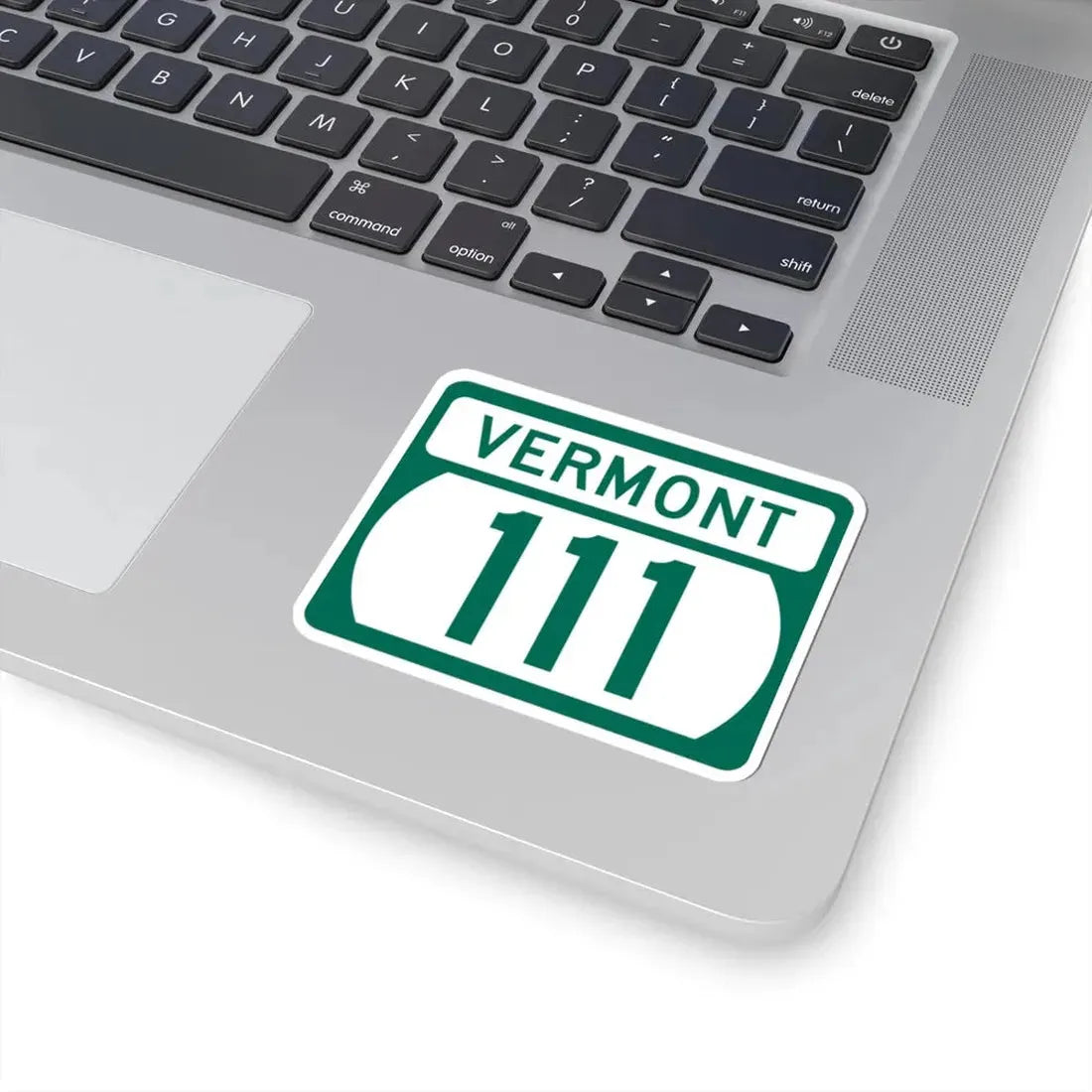 Vermont 111 (Vermont) (Road Sign) STICKER Vinyl Kiss-Cut Decal - The Sticker Space