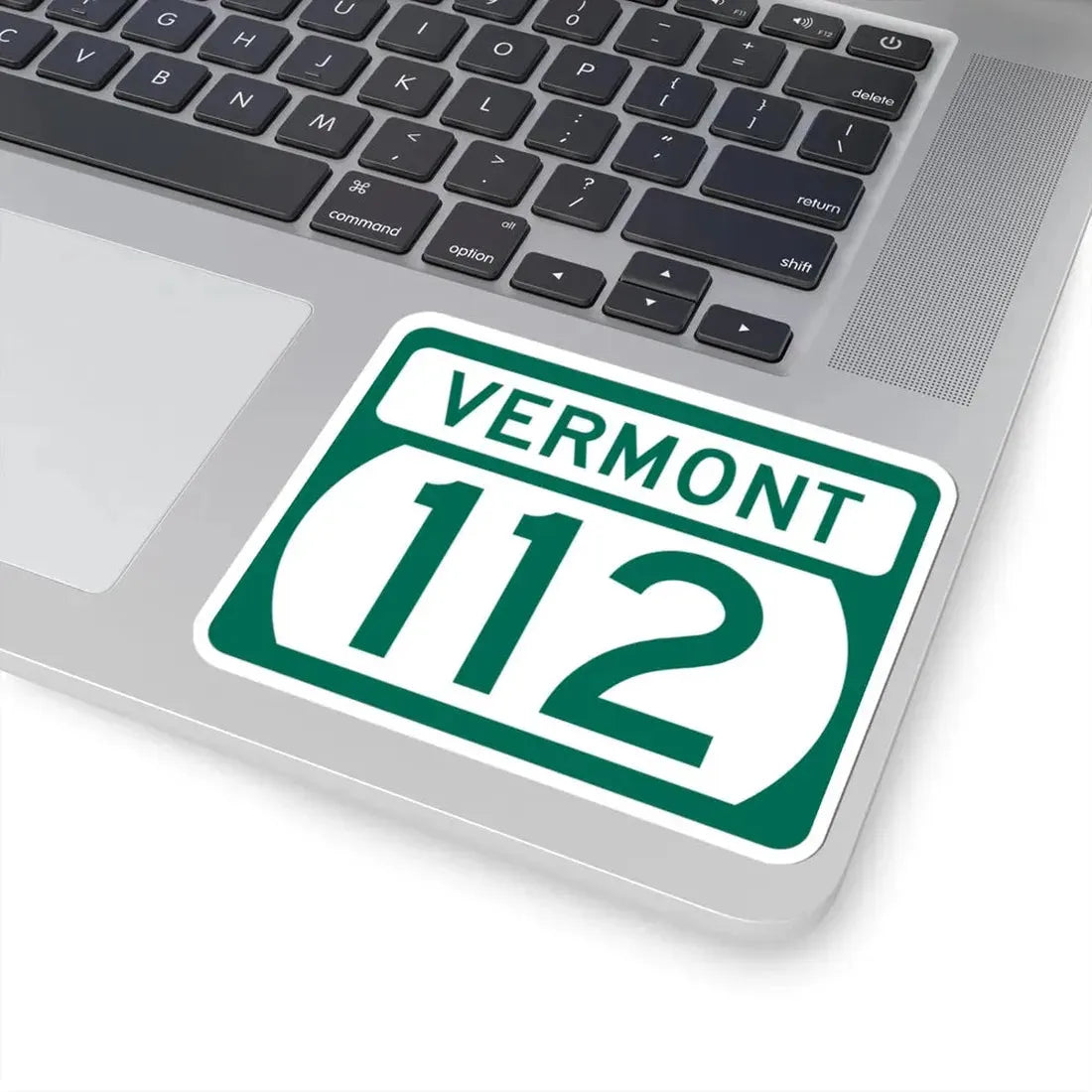 Vermont 112 (Vermont) (Road Sign) STICKER Vinyl Kiss-Cut Decal - The Sticker Space