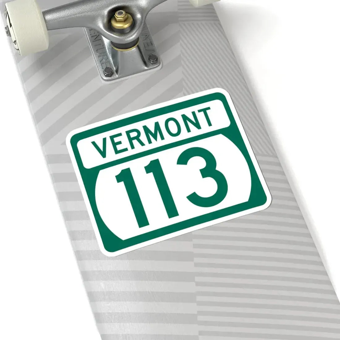 Vermont 113 (Vermont) (Road Sign) STICKER Vinyl Kiss-Cut Decal - The Sticker Space