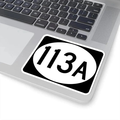 Vermont 113A (Vermont) (Road Sign) STICKER Vinyl Kiss-Cut Decal - The Sticker Space
