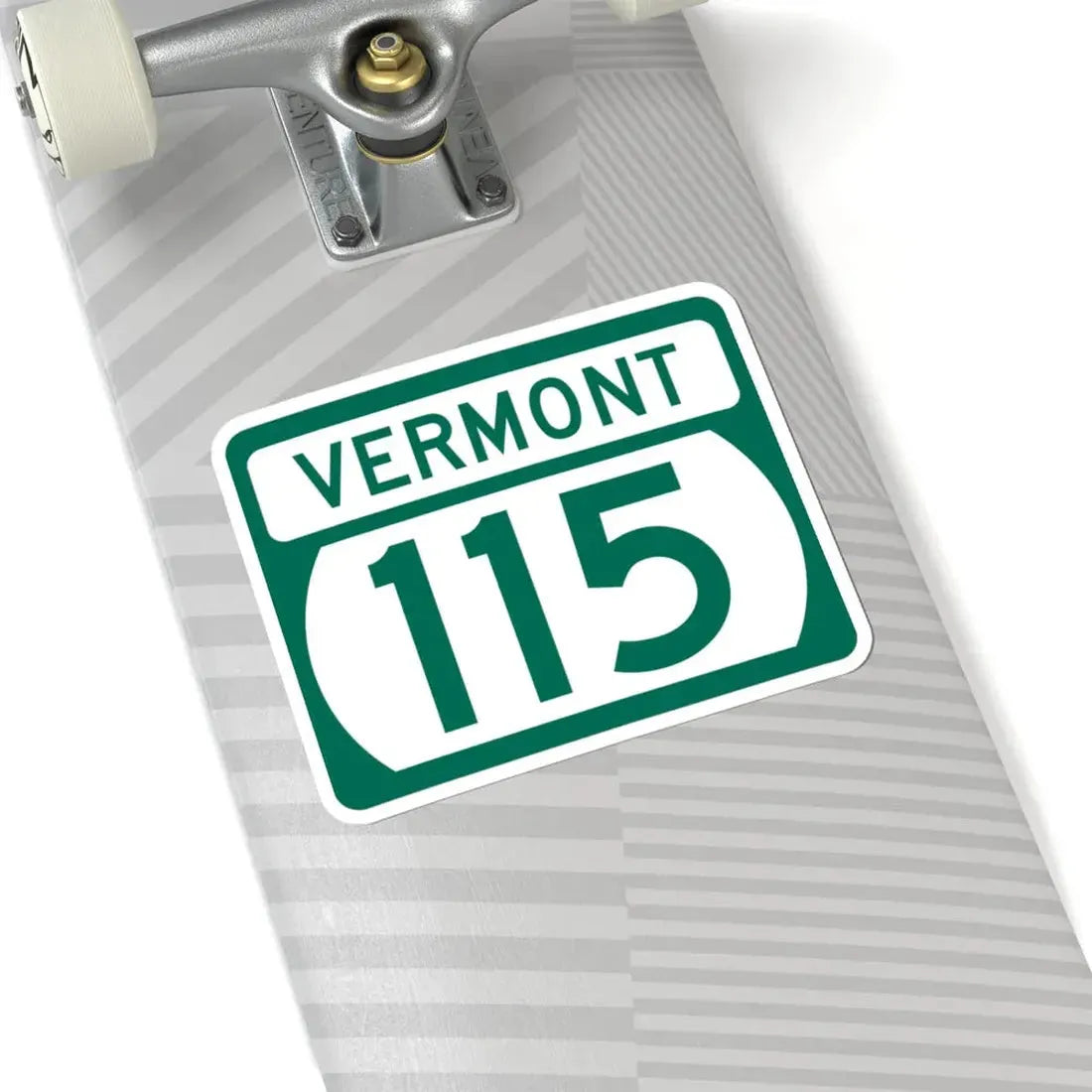 Vermont 115 (Vermont) (Road Sign) STICKER Vinyl Kiss-Cut Decal - The Sticker Space