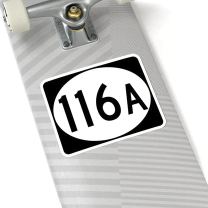 Vermont 116A (Vermont) (Road Sign) STICKER Vinyl Kiss-Cut Decal - The Sticker Space