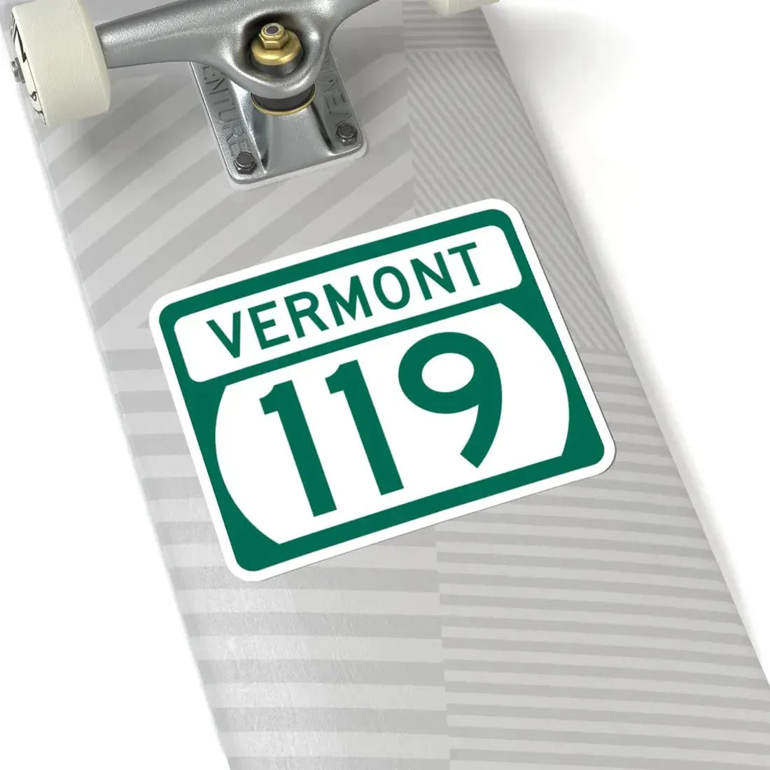 Vermont 119 (Vermont) (Road Sign) STICKER Vinyl Kiss-Cut Decal - The Sticker Space