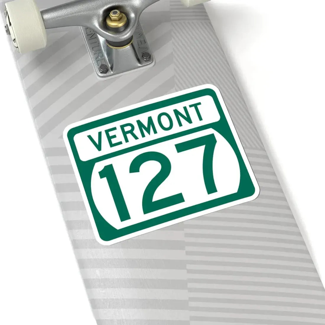 Vermont 127 (Vermont) (Road Sign) STICKER Vinyl Kiss-Cut Decal - The Sticker Space