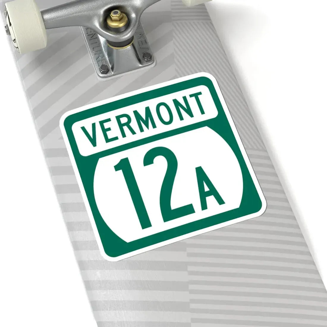 Vermont 12A (Vermont) (Road Sign) STICKER Vinyl Kiss-Cut Decal - The Sticker Space