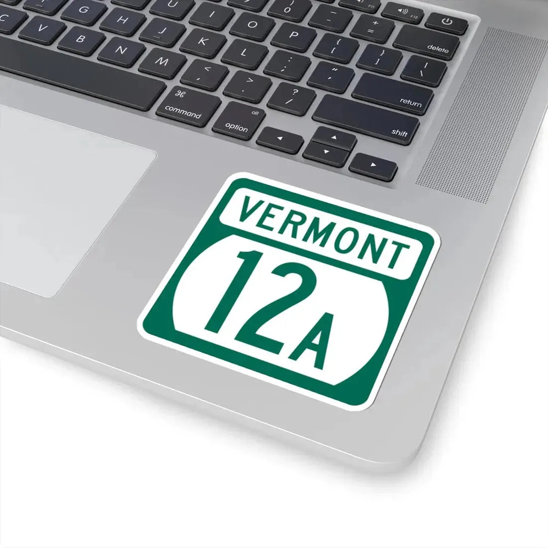 Vermont 12A (Vermont) (Road Sign) STICKER Vinyl Kiss-Cut Decal - The Sticker Space