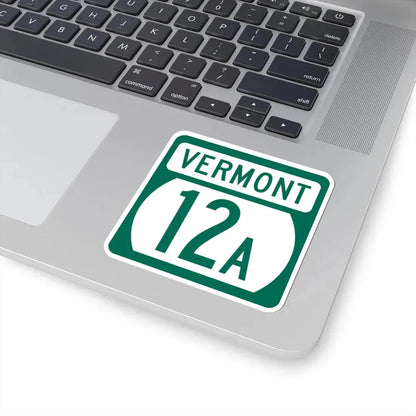 Vermont 12A (Vermont) (Road Sign) STICKER Vinyl Kiss-Cut Decal - The Sticker Space