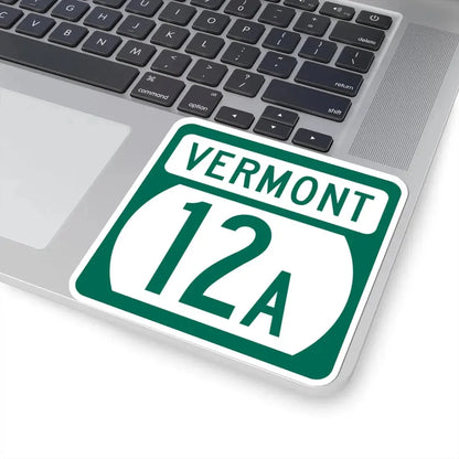 Vermont 12A (Vermont) (Road Sign) STICKER Vinyl Kiss-Cut Decal - The Sticker Space