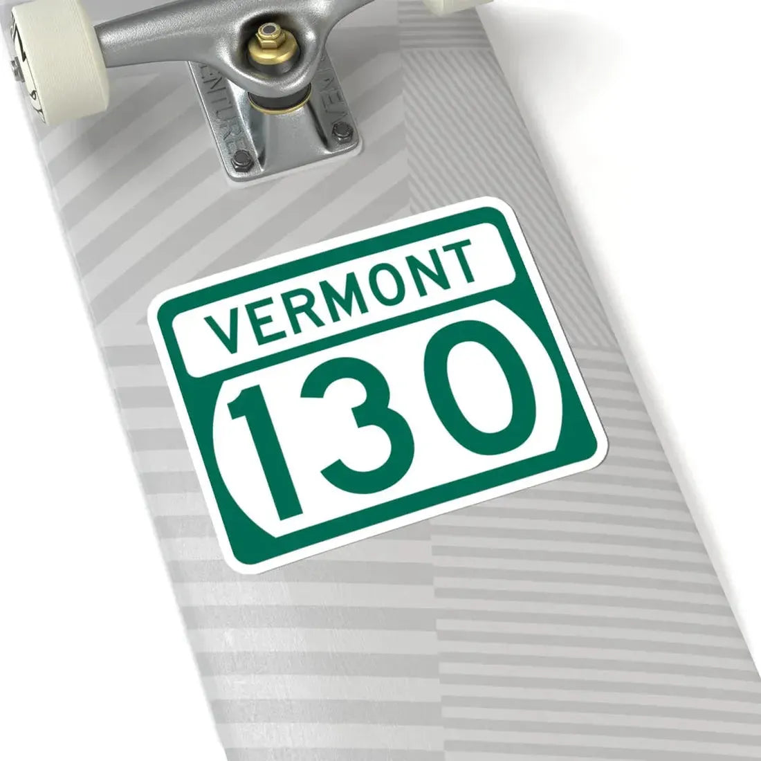 Vermont 130 (Vermont) (Road Sign) STICKER Vinyl Kiss-Cut Decal - The Sticker Space