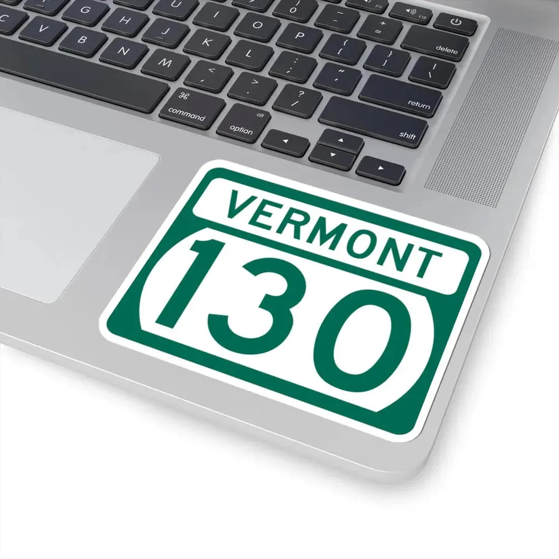 Vermont 130 (Vermont) (Road Sign) STICKER Vinyl Kiss-Cut Decal - The Sticker Space