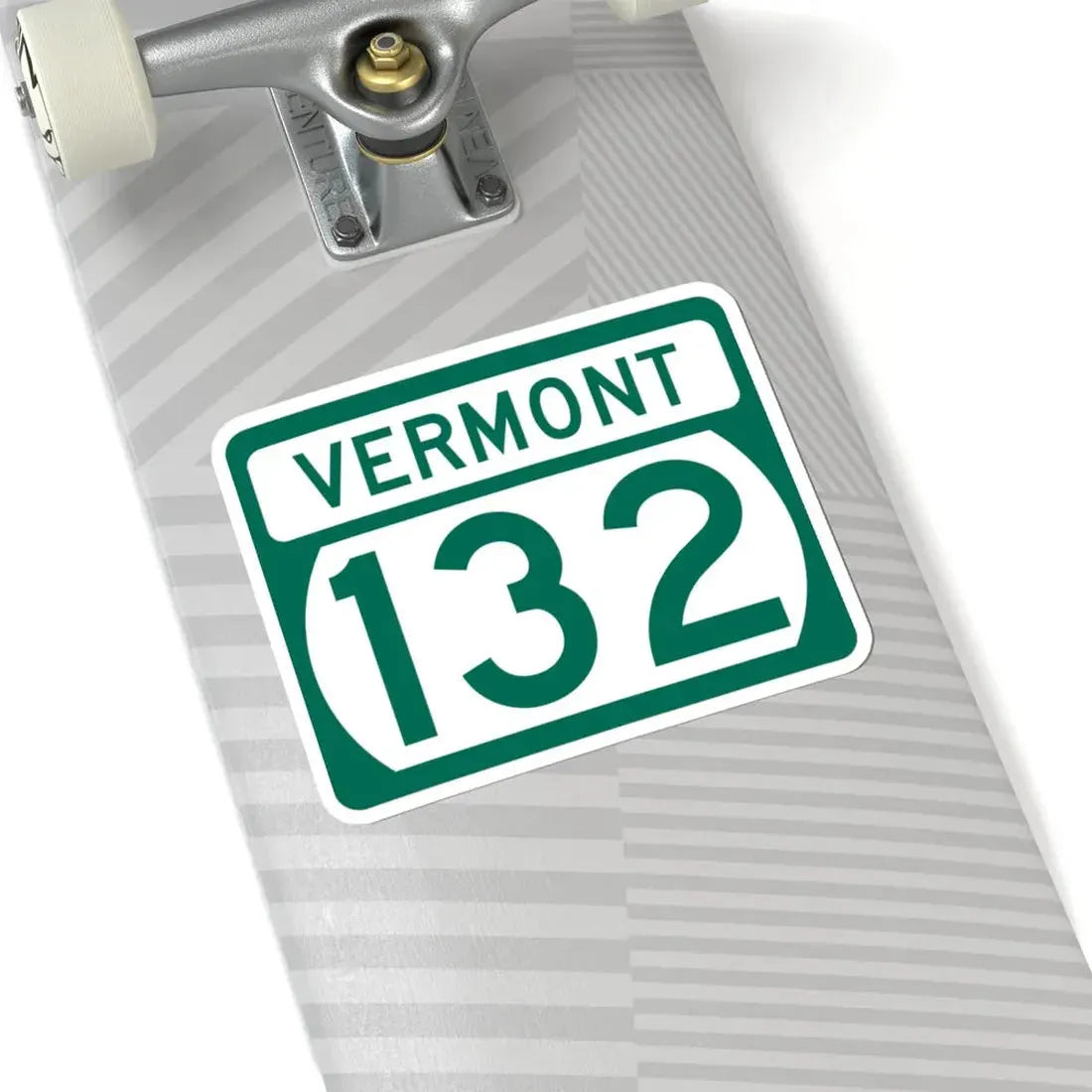 Vermont 132 (Vermont) (Road Sign) STICKER Vinyl Kiss-Cut Decal - The Sticker Space