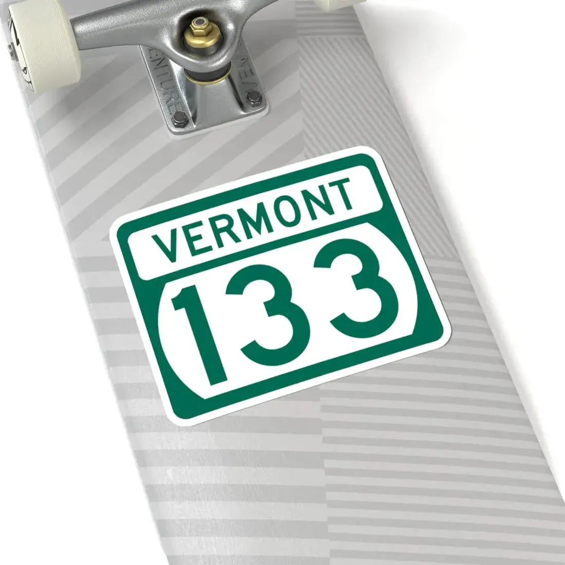 Vermont 133 (Vermont) (Road Sign) STICKER Vinyl Kiss-Cut Decal - The Sticker Space