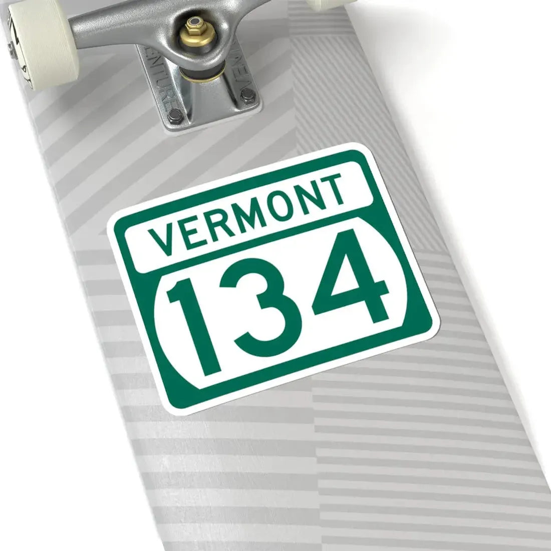 Vermont 134 (Vermont) (Road Sign) STICKER Vinyl Kiss-Cut Decal - The Sticker Space