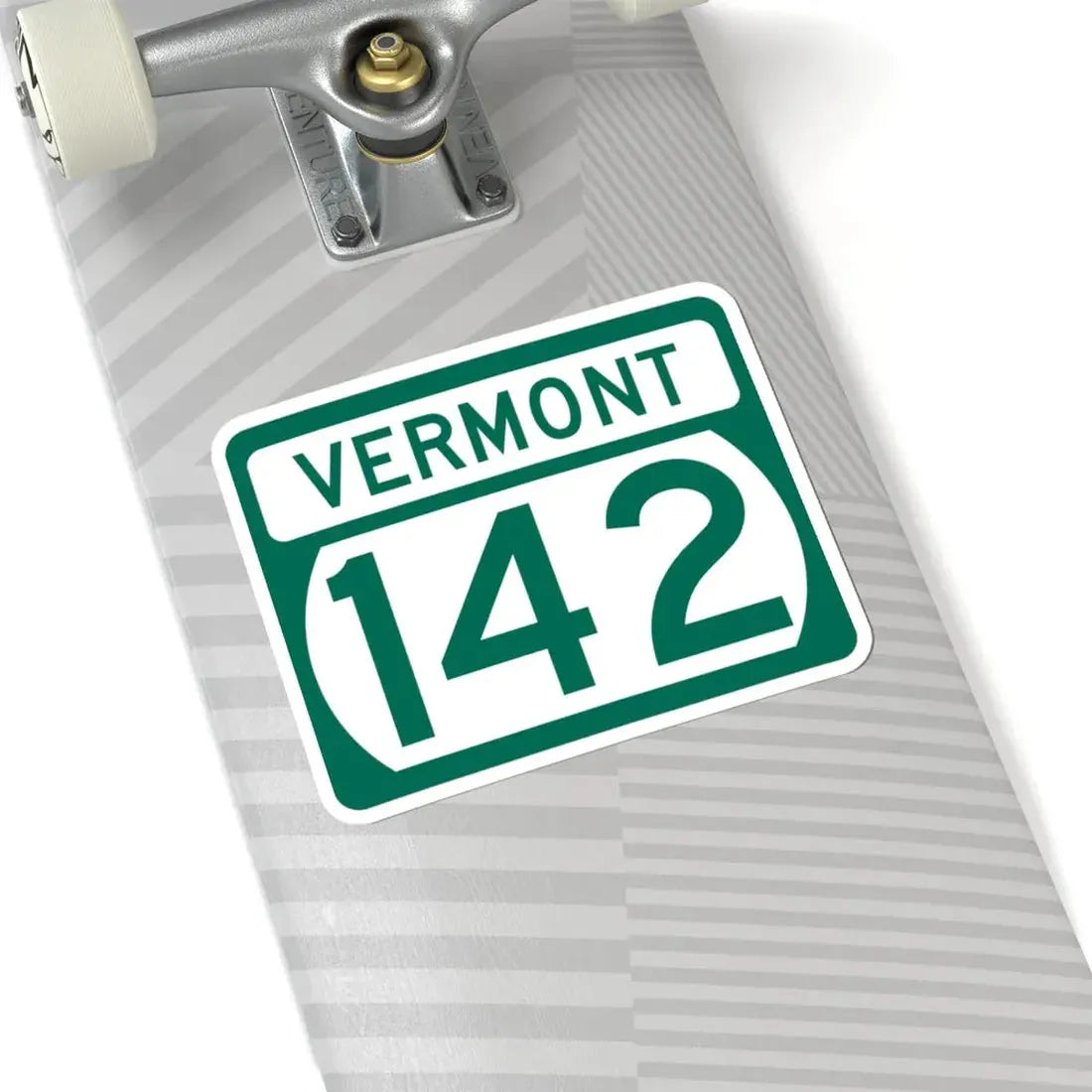 Vermont 142 (Vermont) (Road Sign) STICKER Vinyl Kiss-Cut Decal - The Sticker Space