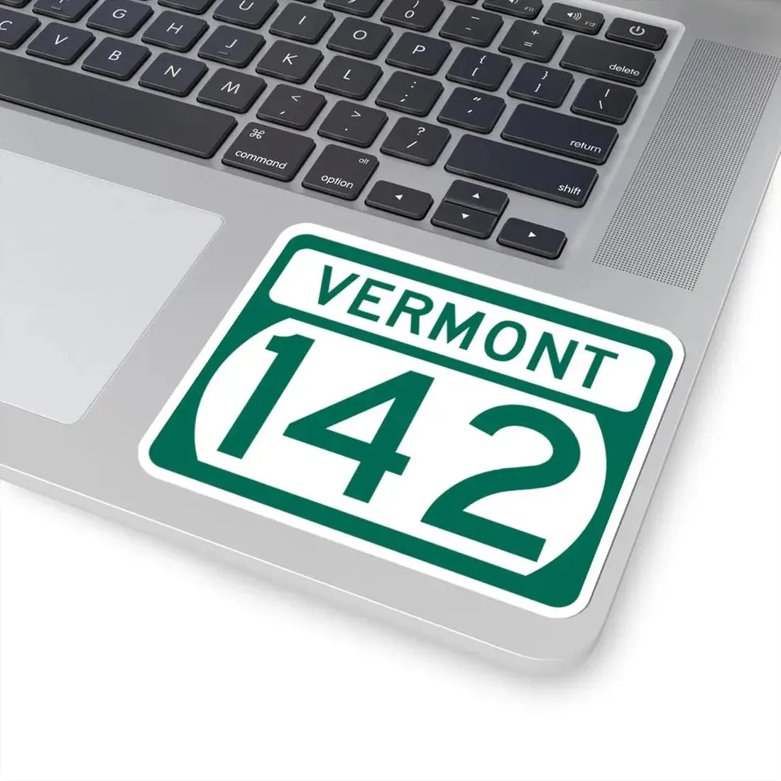 Vermont 142 (Vermont) (Road Sign) STICKER Vinyl Kiss-Cut Decal - The Sticker Space