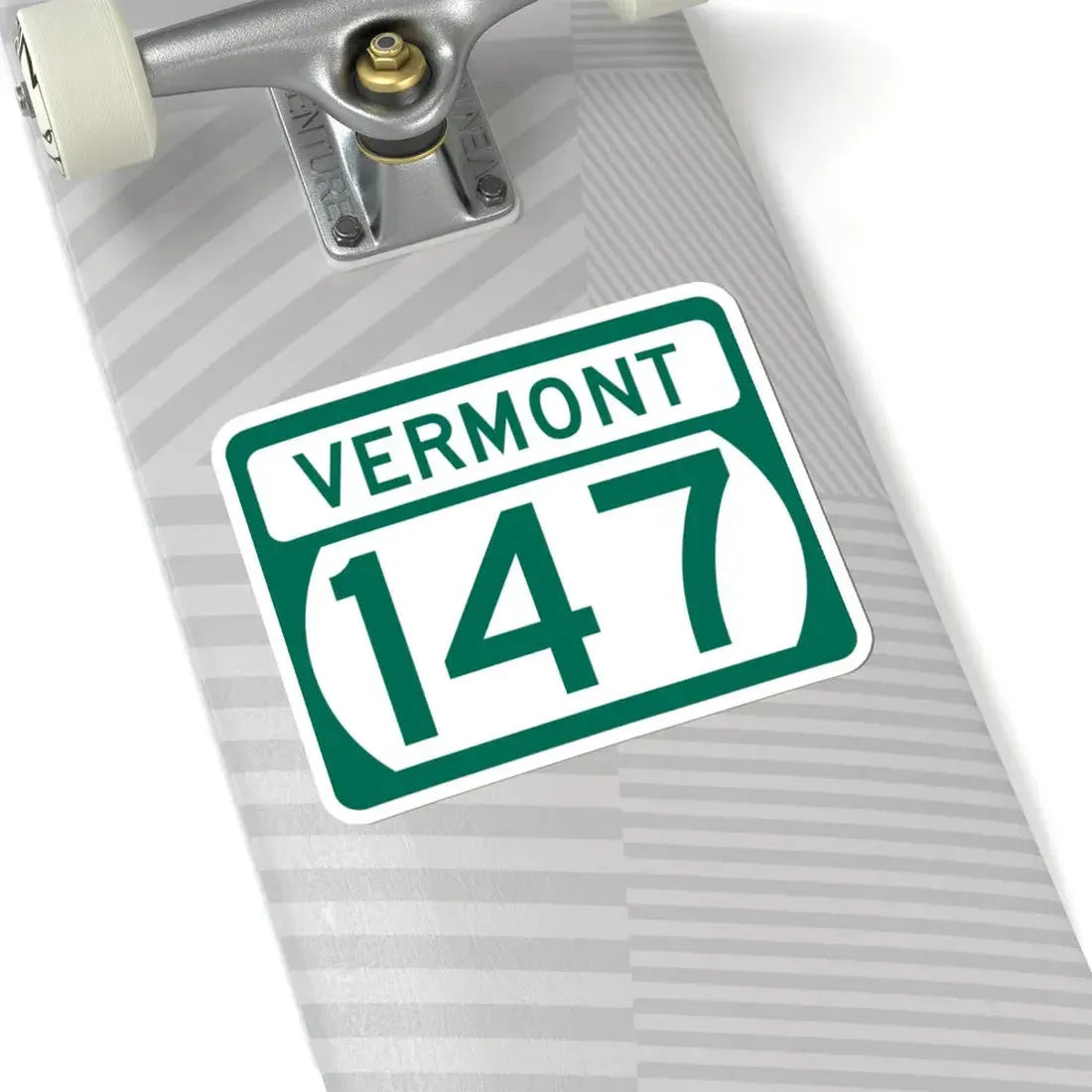 Vermont 147 (Vermont) (Road Sign) STICKER Vinyl Kiss-Cut Decal - The Sticker Space