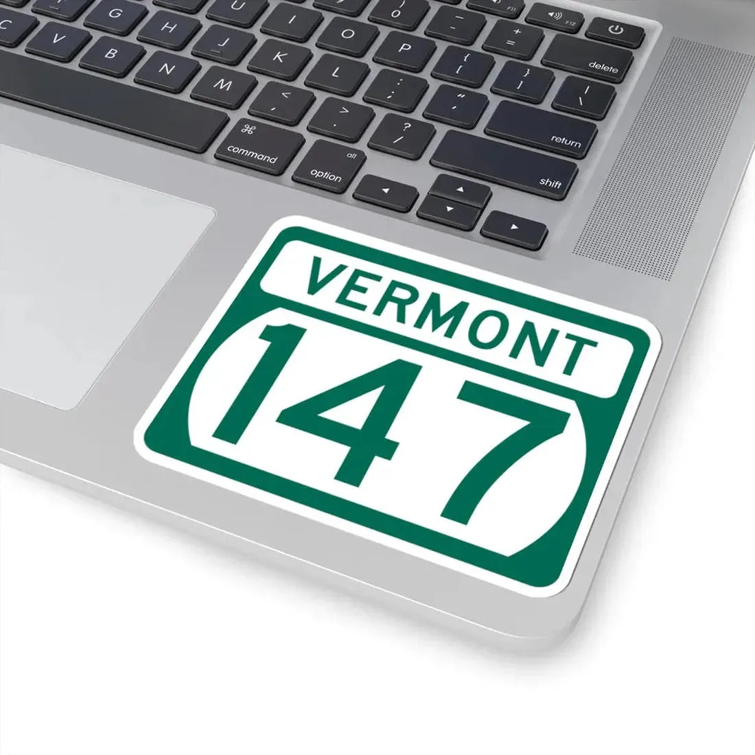 Vermont 147 (Vermont) (Road Sign) STICKER Vinyl Kiss-Cut Decal - The Sticker Space