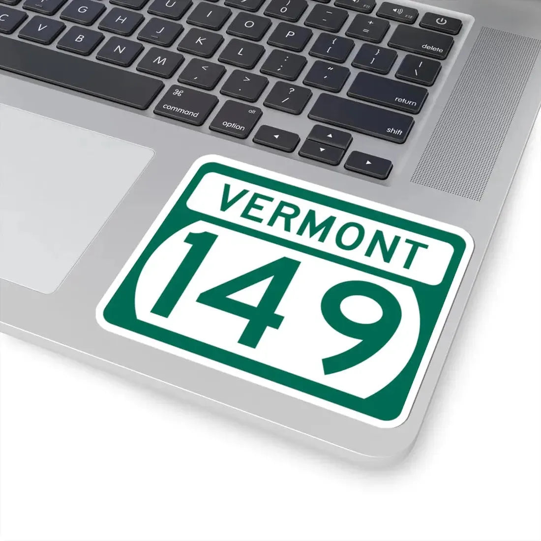 Vermont 149 (Vermont) (Road Sign) STICKER Vinyl Kiss-Cut Decal - The Sticker Space