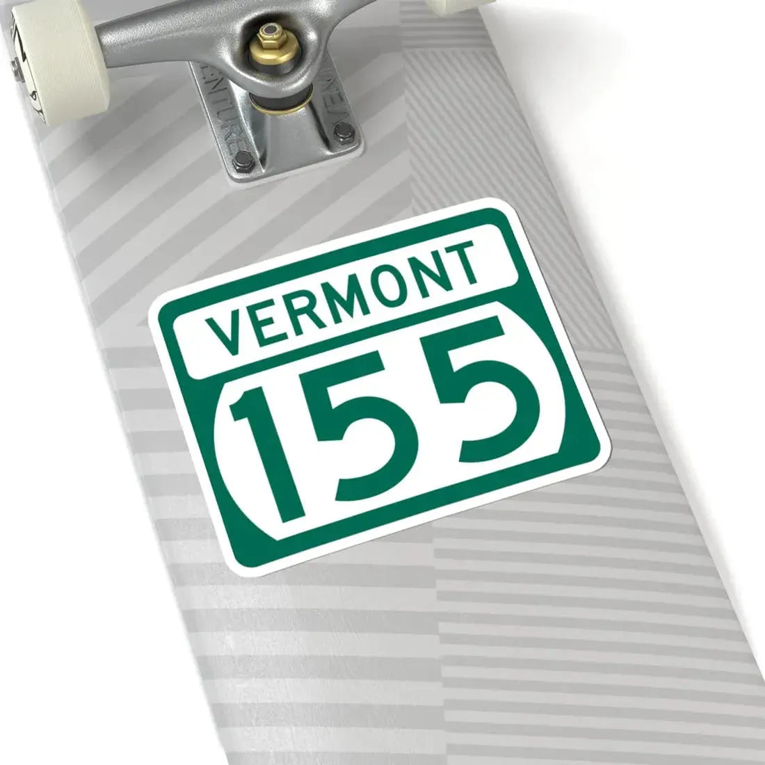 Vermont 155 (Vermont) (Road Sign) STICKER Vinyl Kiss-Cut Decal - The Sticker Space