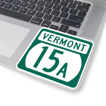 Vermont 15A (Vermont) (Road Sign) STICKER Vinyl Kiss-Cut Decal - The Sticker Space