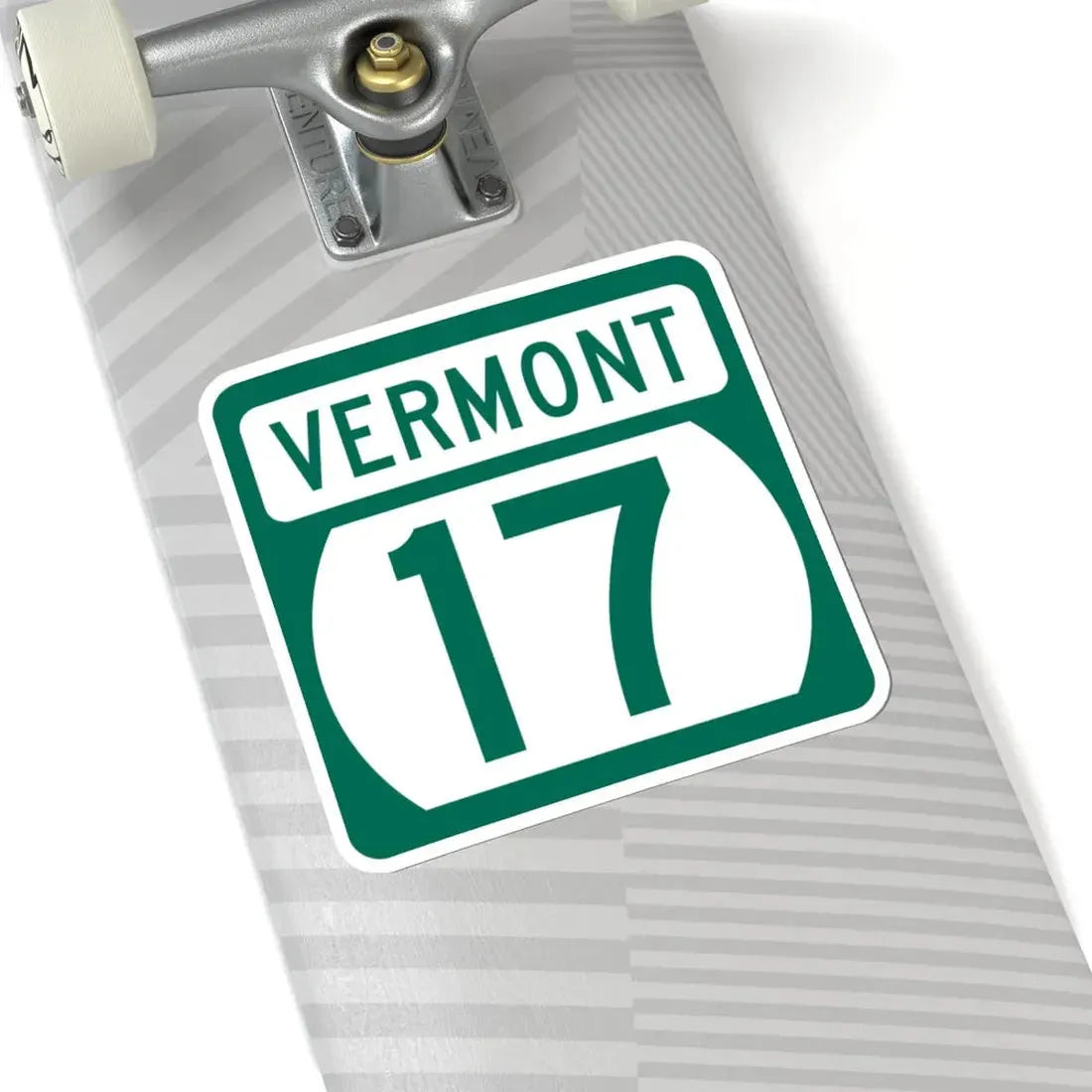 Vermont 17 (Vermont) (Road Sign) STICKER Vinyl Kiss-Cut Decal - The Sticker Space