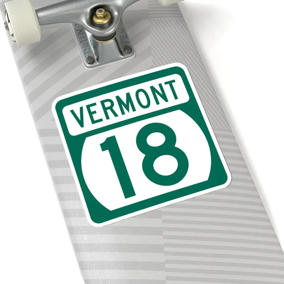 Vermont 18 (Vermont) (Road Sign) STICKER Vinyl Kiss-Cut Decal - The Sticker Space