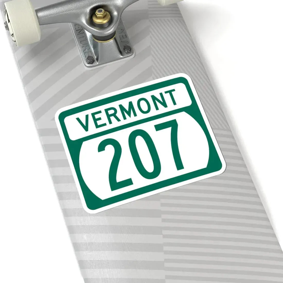 Vermont 207 (Vermont) (Road Sign) STICKER Vinyl Kiss-Cut Decal - The Sticker Space