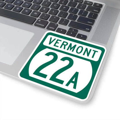 Vermont 22A (Vermont) (Road Sign) STICKER Vinyl Kiss-Cut Decal - The Sticker Space