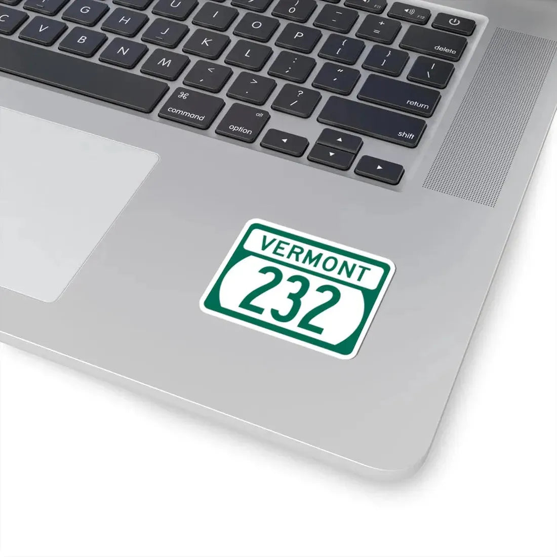 Vermont 232 (Vermont) (Road Sign) STICKER Vinyl Kiss-Cut Decal - The Sticker Space