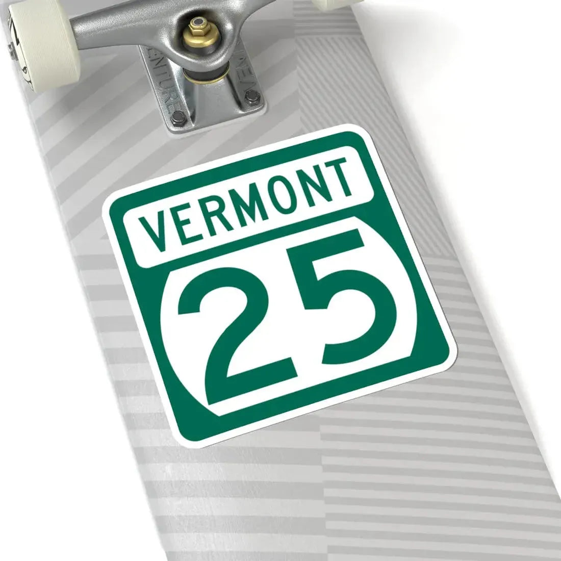 Vermont 25 (Vermont) (Road Sign) STICKER Vinyl Kiss-Cut Decal - The Sticker Space